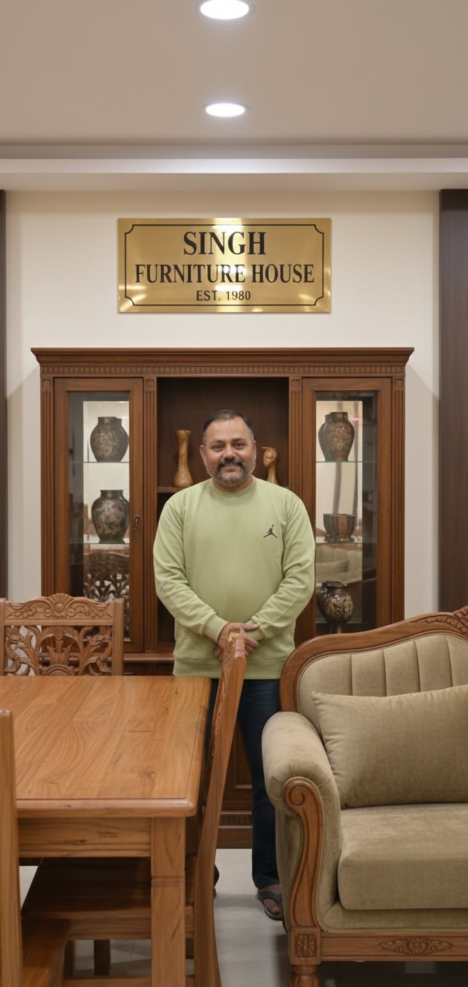 Ramesh Chandra Singh Founder of Singh Furniture House